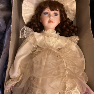 It’s a old doll antique doll